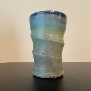 Handmade Clay Cup - 16 oz